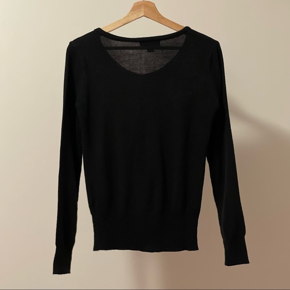 International INC Company Cardigan in Black with Black Buttons - Picture 5 of 7